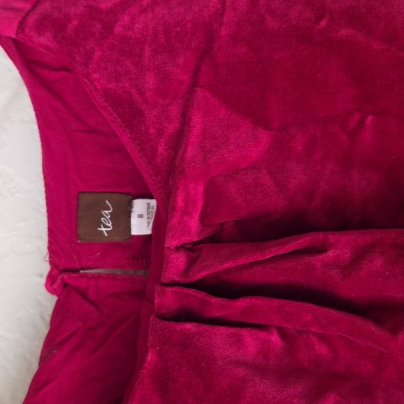 Tea Collection Fuchsia Ruffle Dress - Picture 2 of 4